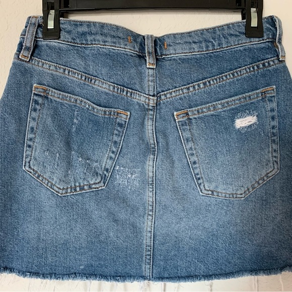 We The Free Denim Mini Skirt - Picture 7 of 8